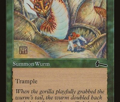 Yavimaya Wurm [Urza s Legacy] Discount