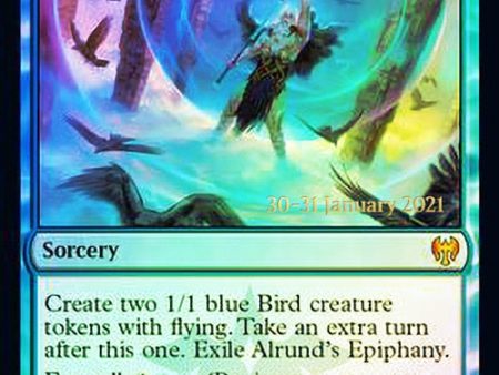 Alrund s Epiphany  [Kaldheim Prerelease Promos] Cheap