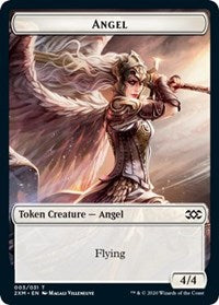 Angel    Cat Double-sided Token [Double Masters Tokens] Fashion