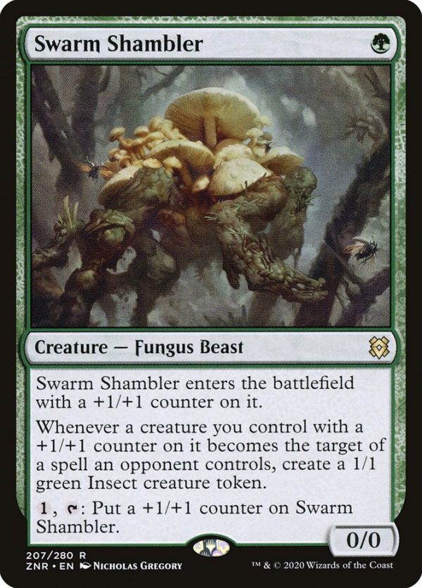 Swarm Shambler [Zendikar Rising] Online Hot Sale