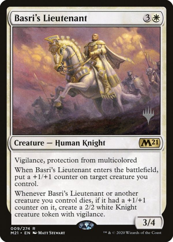 Basri s Lieutenant (Promo Pack) [Core Set 2021 Promos] Online Hot Sale