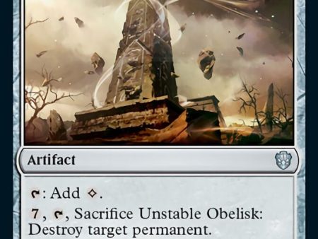 Unstable Obelisk [Commander 2021] Online Sale