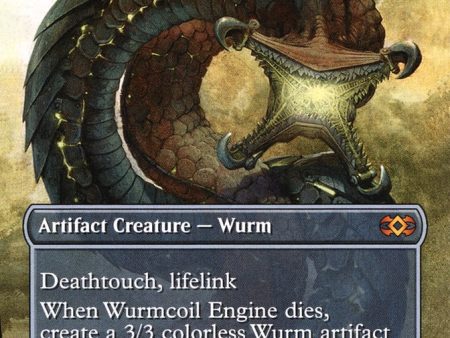 Wurmcoil Engine (Borderless) [Double Masters] For Discount