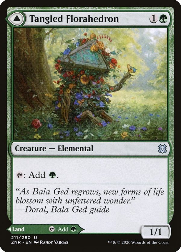 Tangled Florahedron    Tangled Vale [Zendikar Rising] For Sale