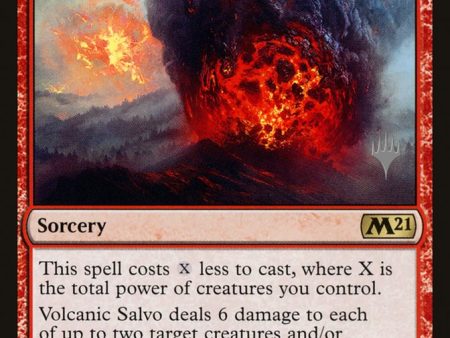 Volcanic Salvo (Promo Pack) [Core Set 2021 Promos] Online Sale