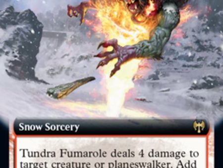 Tundra Fumarole (Extended Art) [Kaldheim] Online Sale