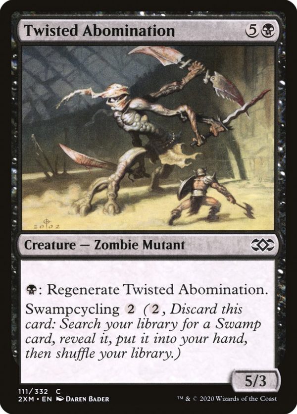 Twisted Abomination [Double Masters] Sale