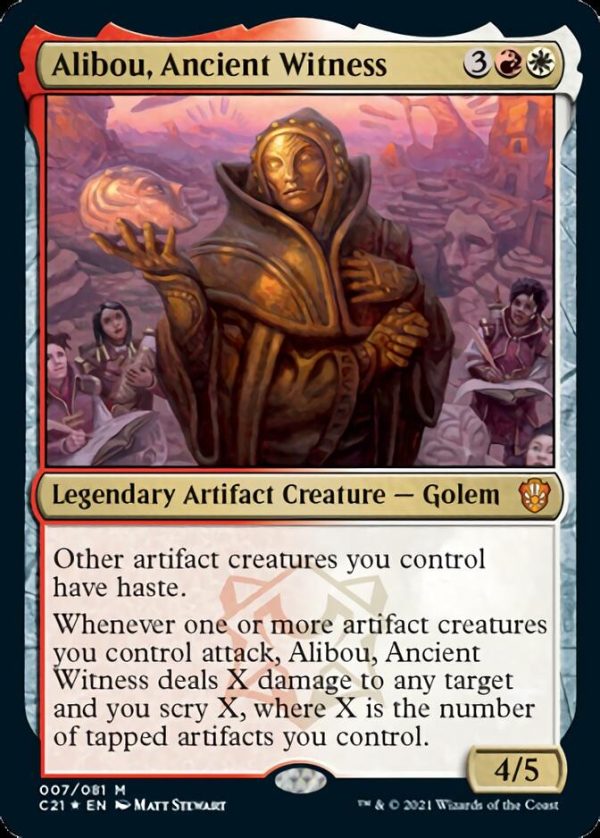 Alibou, Ancient Witness [Commander 2021] Discount