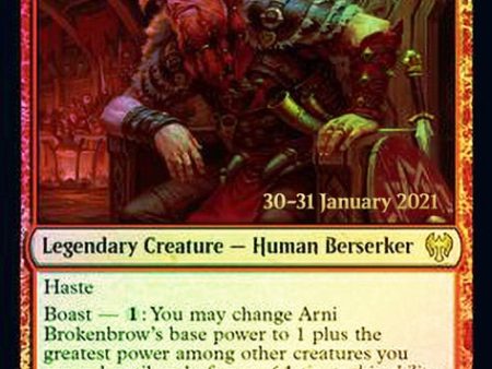 Arni Brokenbrow  [Kaldheim Prerelease Promos] Sale