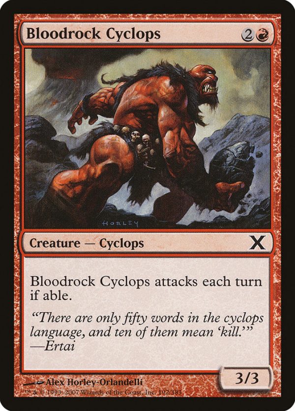 Bloodrock Cyclops [Tenth Edition] Discount