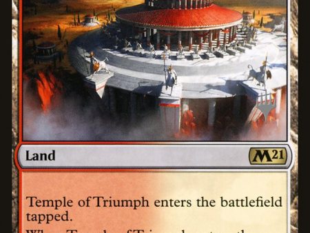 Temple of Triumph (Promo Pack) [Core Set 2021 Promos] Online Sale