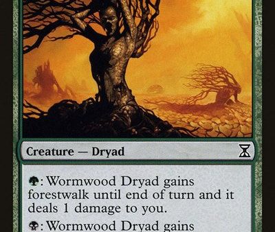 Wormwood Dryad [Time Spiral] Hot on Sale