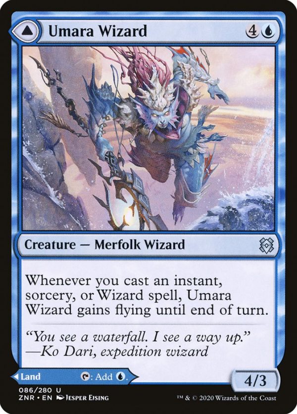 Umara Wizard    Umara Skyfalls [Zendikar Rising] Online now