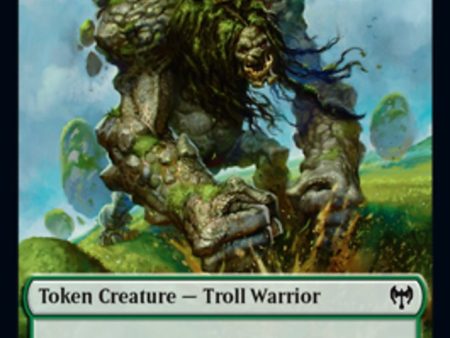 Troll Warrior Token [Kaldheim] For Discount