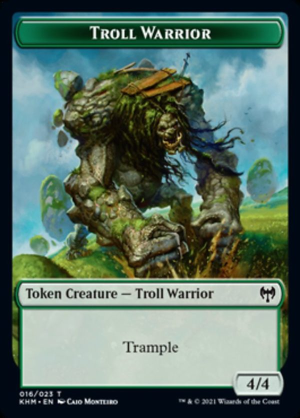 Troll Warrior Token [Kaldheim] For Discount