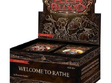 Flesh and Blood TCG: Welcome to Rathe Booster Box (Unlimited) Online Sale