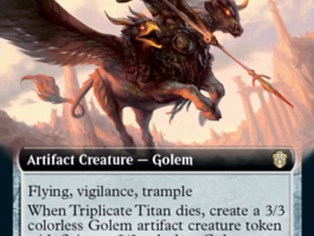 Triplicate Titan (Extended) [Commander 2021] For Cheap