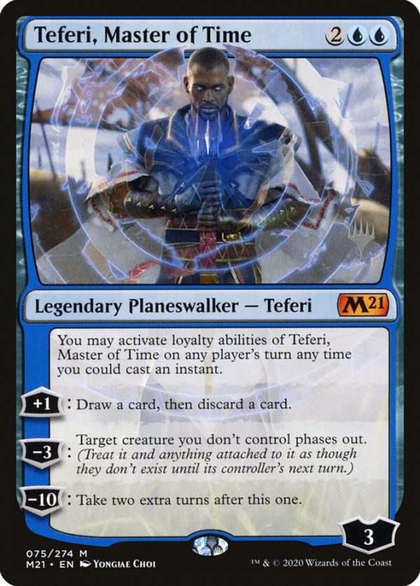 Teferi, Master of Time (Promo Pack) [Core Set 2021 Promos] Cheap