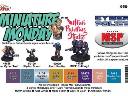 Miniature Monday: Cyber Police Hot on Sale