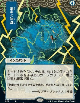 Brainstorm (Japanese Etched Foil) [Strixhaven Mystical Archive] Discount