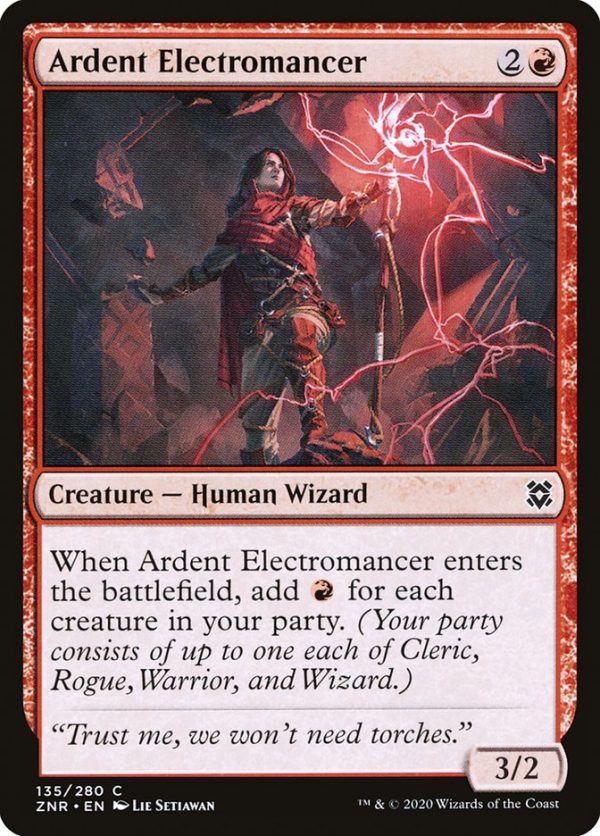 Ardent Electromancer [Zendikar Rising] Discount