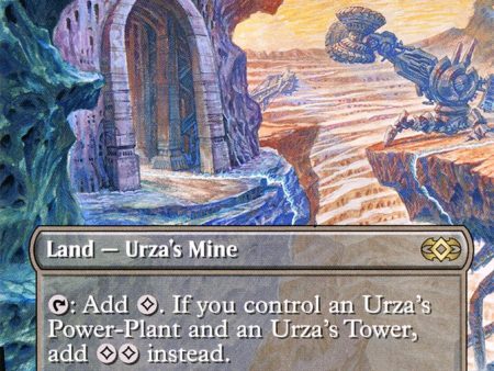 Urza s Mine (Borderless) [Double Masters] Online now