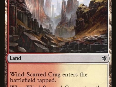 Wind-Scarred Crag [Throne of Eldraine] Hot on Sale