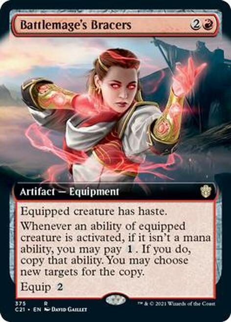 Battlemage s Bracers (Extended) [Commander 2021] Supply