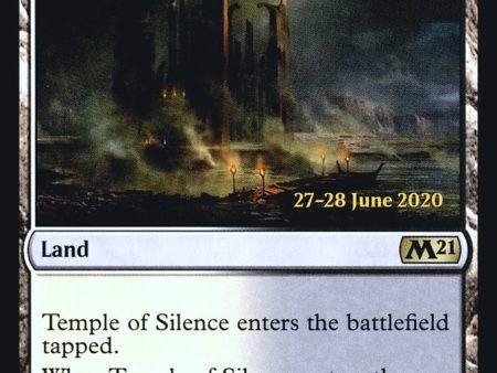 Temple of Silence  [Core Set 2021 Prerelease Promos] Cheap