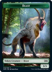 Beast    Saproling Double-sided Token [Double Masters Tokens] Discount