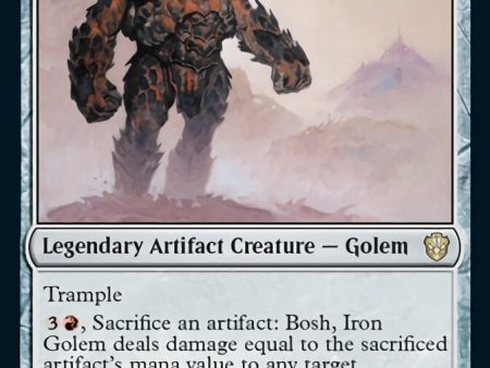 Bosh, Iron Golem [Commander 2021] For Discount