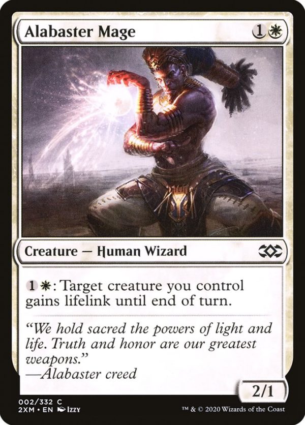 Alabaster Mage [Double Masters] For Discount