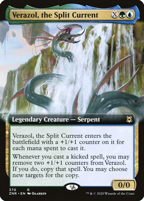 Verazol, the Split Current (Extended Art) [Zendikar Rising] Supply