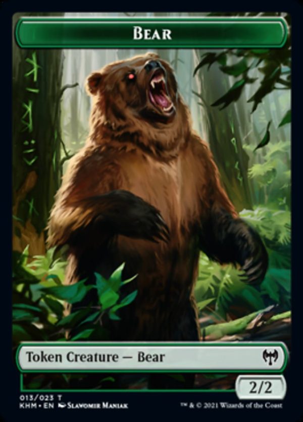 Bear Token [Kaldheim] For Discount