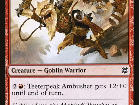 Teeterpeak Ambusher [Zendikar Rising] Online now