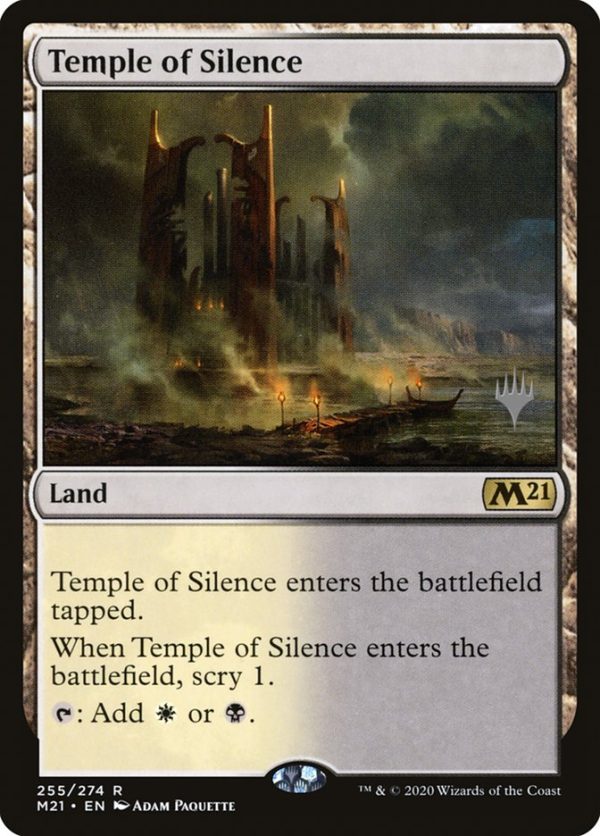 Temple of Silence (Promo Pack) [Core Set 2021 Promos] Discount