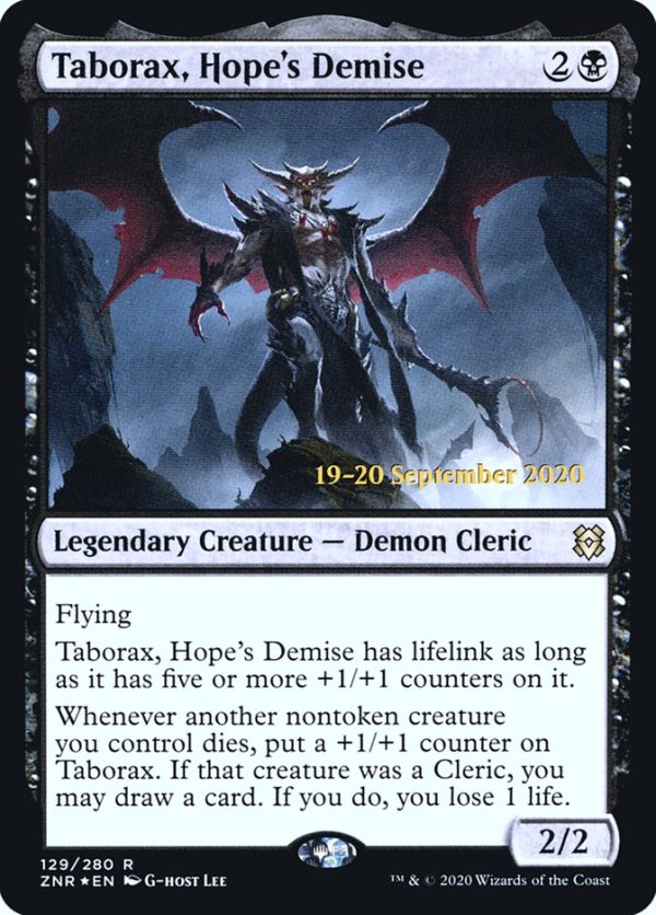 Taborax, Hope s Demise  [Zendikar Rising Prerelease Promos] Fashion