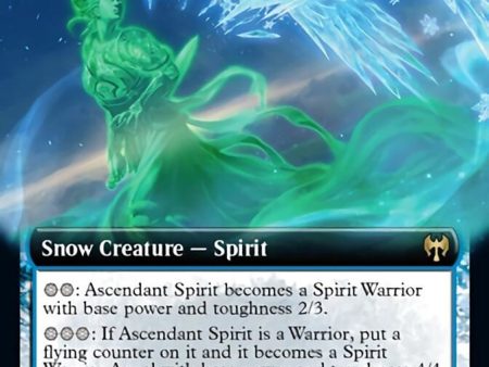 Ascendant Spirit (Extended Art) [Kaldheim] Hot on Sale