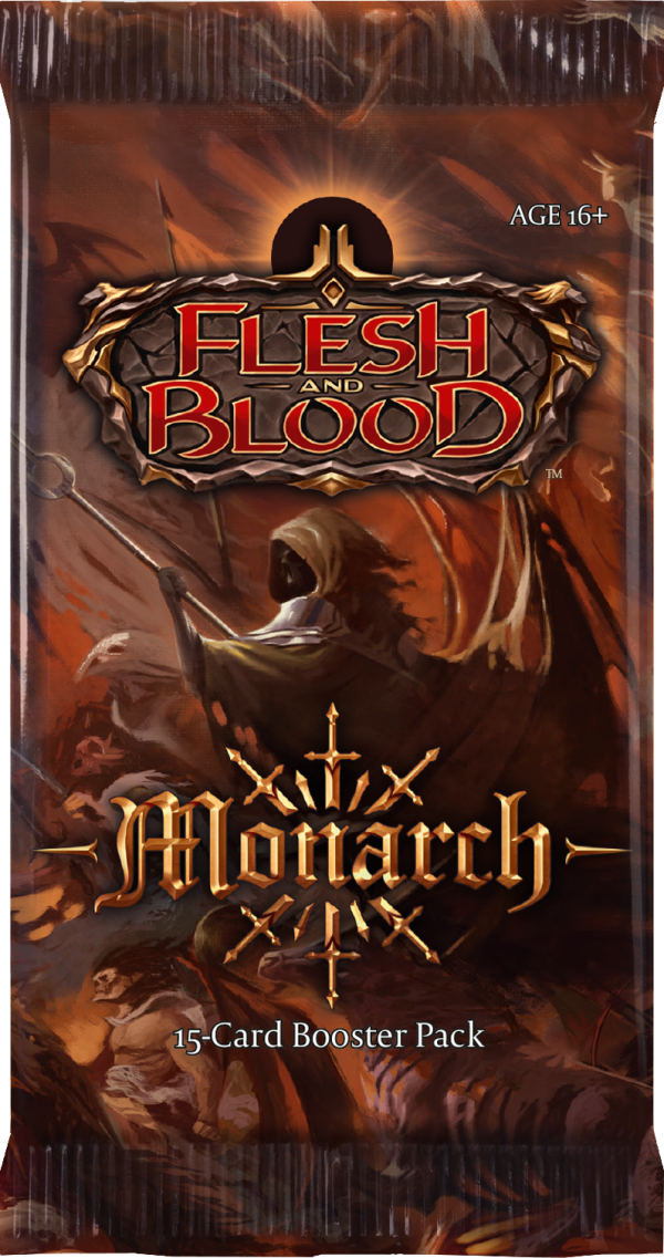 Flesh and Blood TCG: Monarch Booster Pack (First Edition) Sale