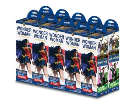 DC HeroClix: Wonder Woman 80th Anniversary Booster Brick (10) For Cheap