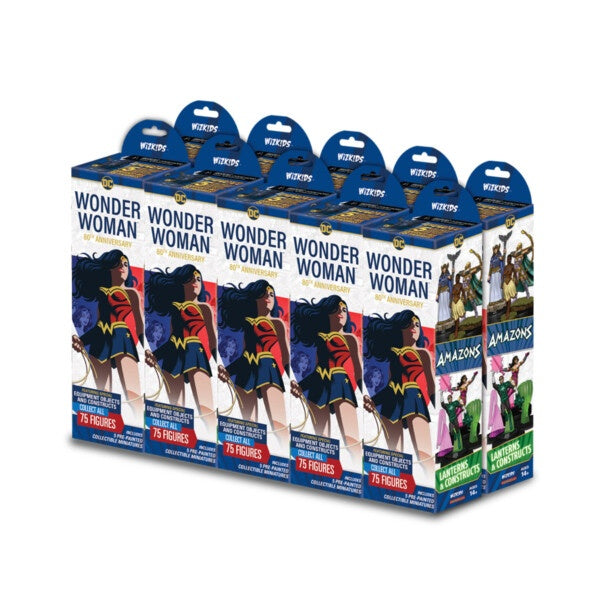 DC HeroClix: Wonder Woman 80th Anniversary Booster Brick (10) For Cheap