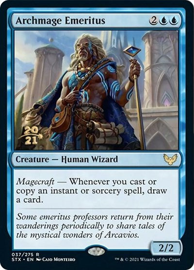 Archmage Emeritus [Strixhaven: School of Mages Prerelease Promos] Online Hot Sale