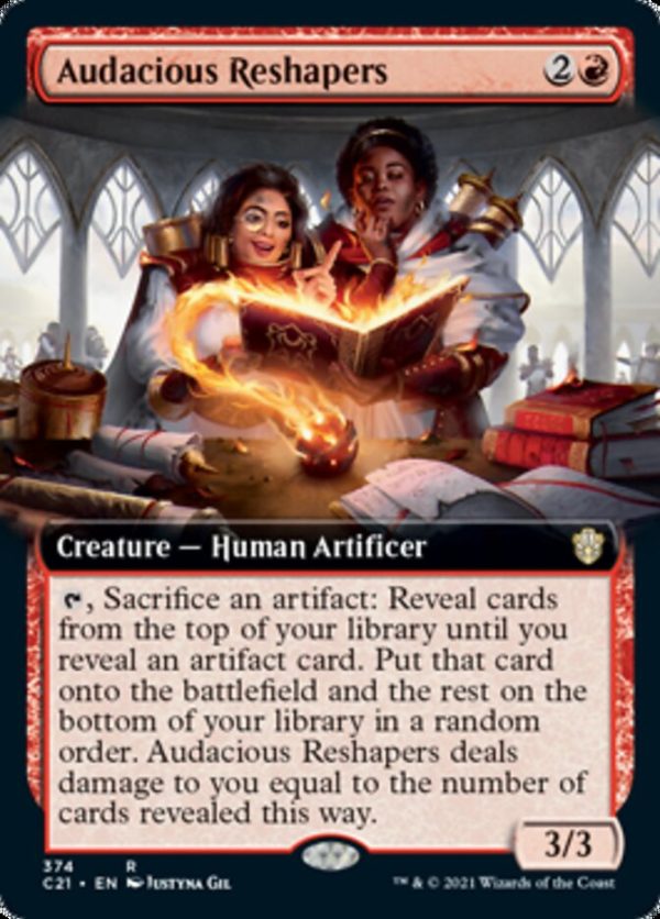 Audacious Reshapers (Extended) [Commander 2021] For Cheap