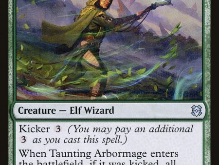 Taunting Arbormage [Zendikar Rising] Online Sale