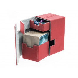 Ultimate Guard Deck Case Flip N Tray 100+ Standard Xenoskin Red Sale