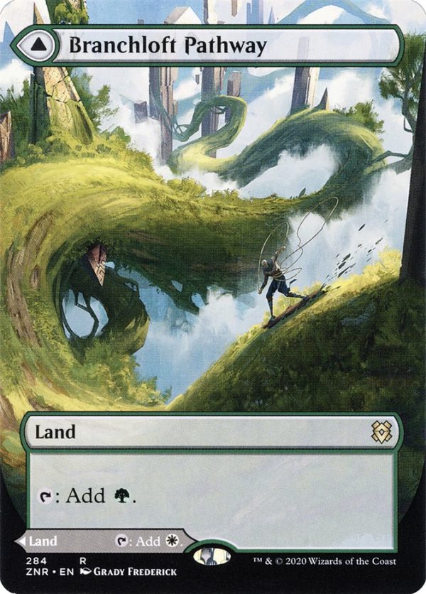 Branchloft Pathway    Boulderloft Pathway (Borderless) [Zendikar Rising] For Sale