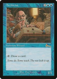 Archivist [Urza s Legacy] For Sale