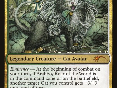 Arahbo, Roar of the World [Secret Lair Drop Series] For Discount