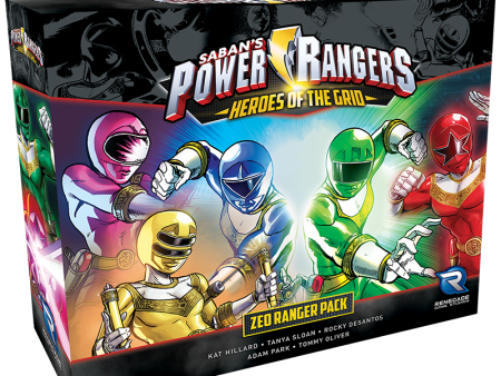 Power Rangers: Heroes of the Grid:  Zeo Ranger Pack Cheap