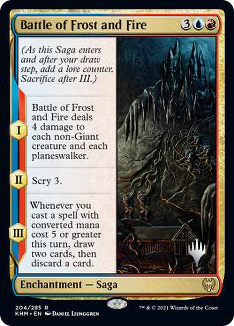 Battle of Frost and Fire [Kaldheim Promo Pack] Online